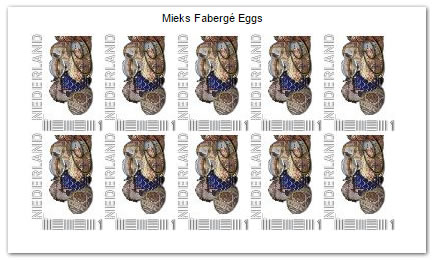 Faberge Egg Stamps